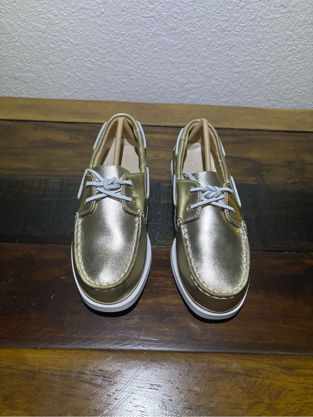 ✨NEW Sperry Metallic Gold Kids Boat Shoes✨
